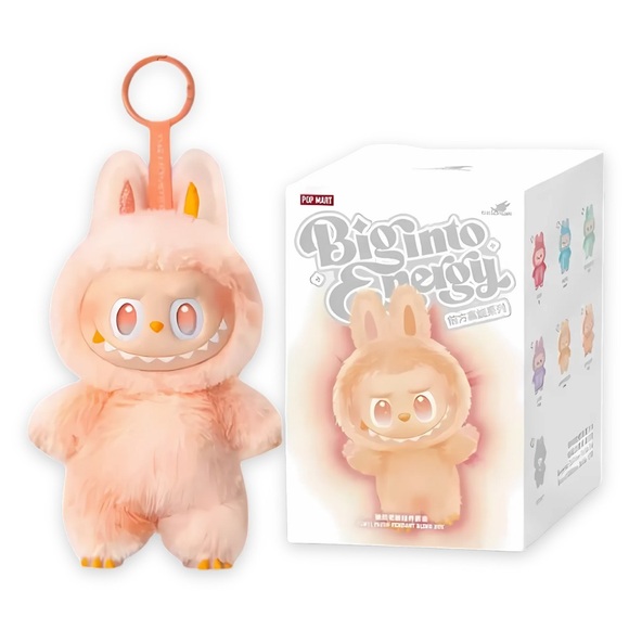 *SOLD* Authentic Labubu Big Into Energy Happiness POPMART Vinyl Face Monster V3 - Picture 2 of 10